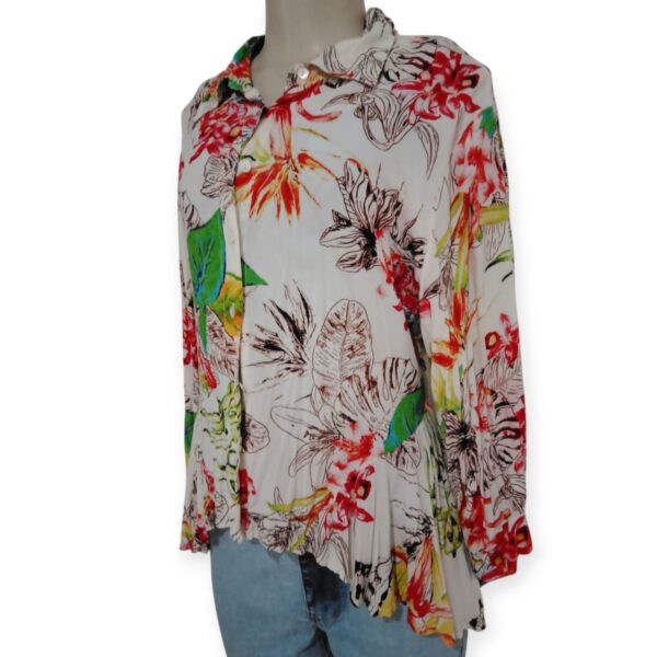 Camisa Branca Florida - Tamanho M