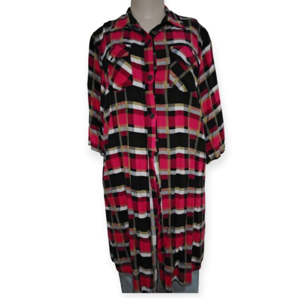 Camisão Xadrez Feminino - Tamanho M