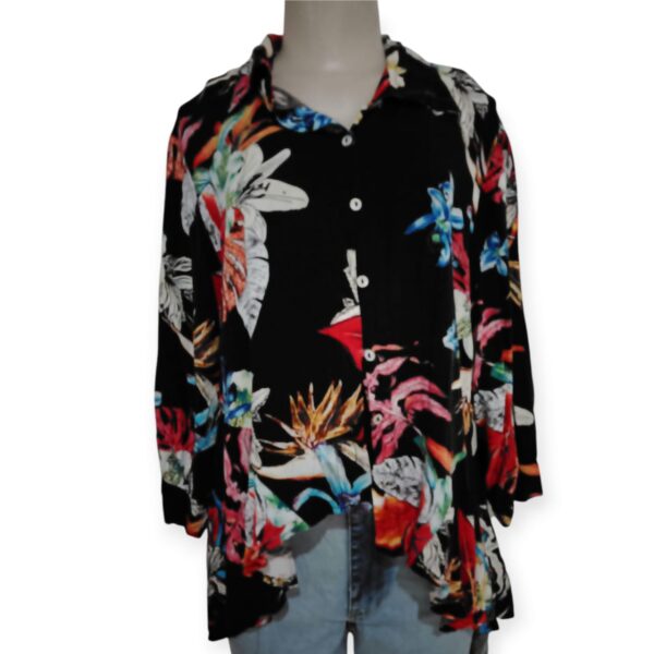 Camisa Preta Florida - Tamanho M