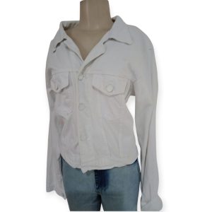 Jaqueta jeans Branca