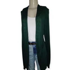 sobre blusa verde meia estação
